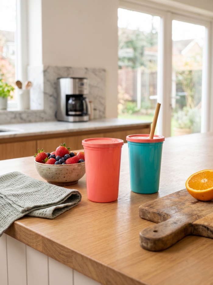 12oz Custom Plastic Cup with Lid