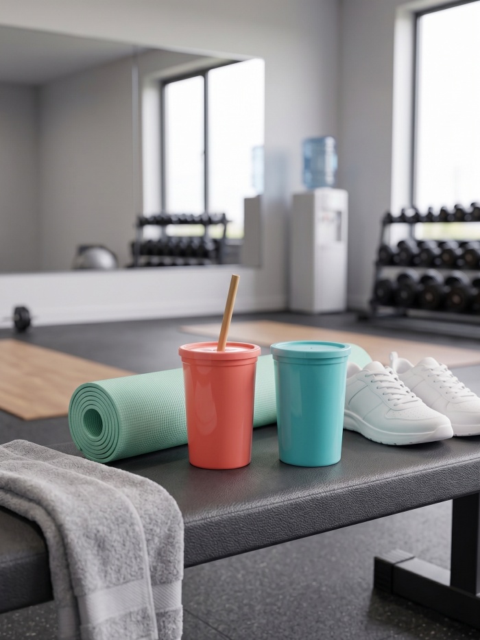 12oz Custom Plastic Cup with Lid