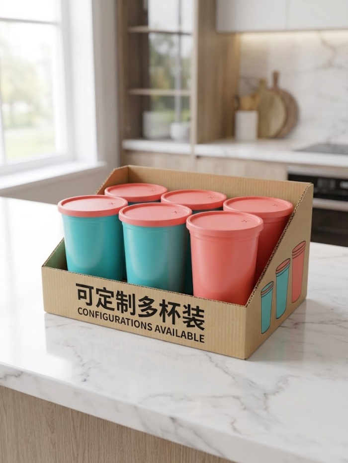 12oz Custom Plastic Cup with Lid