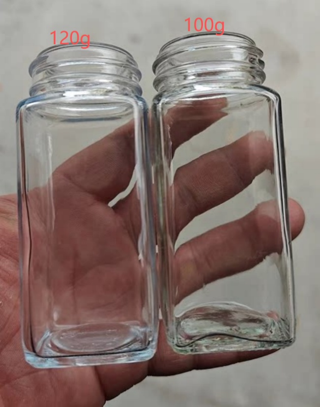Glass Oil & Spice Bottles Three Options for Three Market Segments