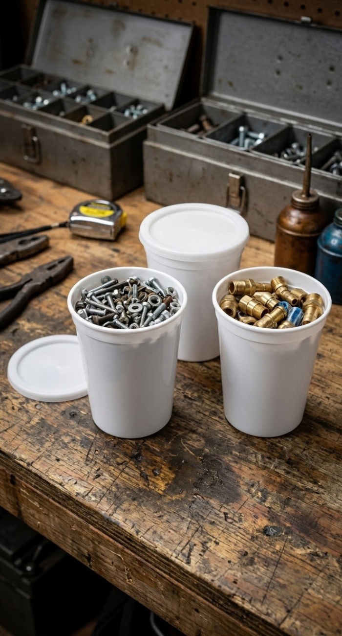 Multi-Use Plastic Cups