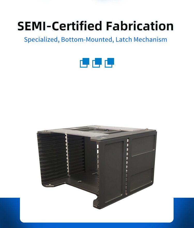 8 inch 13 Slot A78 Wafer Frame Cassette (13mm Slot Pitch)