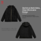 Carbon Aramid Flame Retardant Fleece Lined Work Jacket, 1300°C Fire & Warmth Dual Protection Safety Coat
