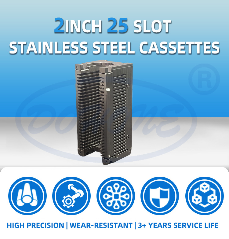 2 inch 25 slot A94-R0 Stainless steel cassette (4.75mm Slot Pitch)