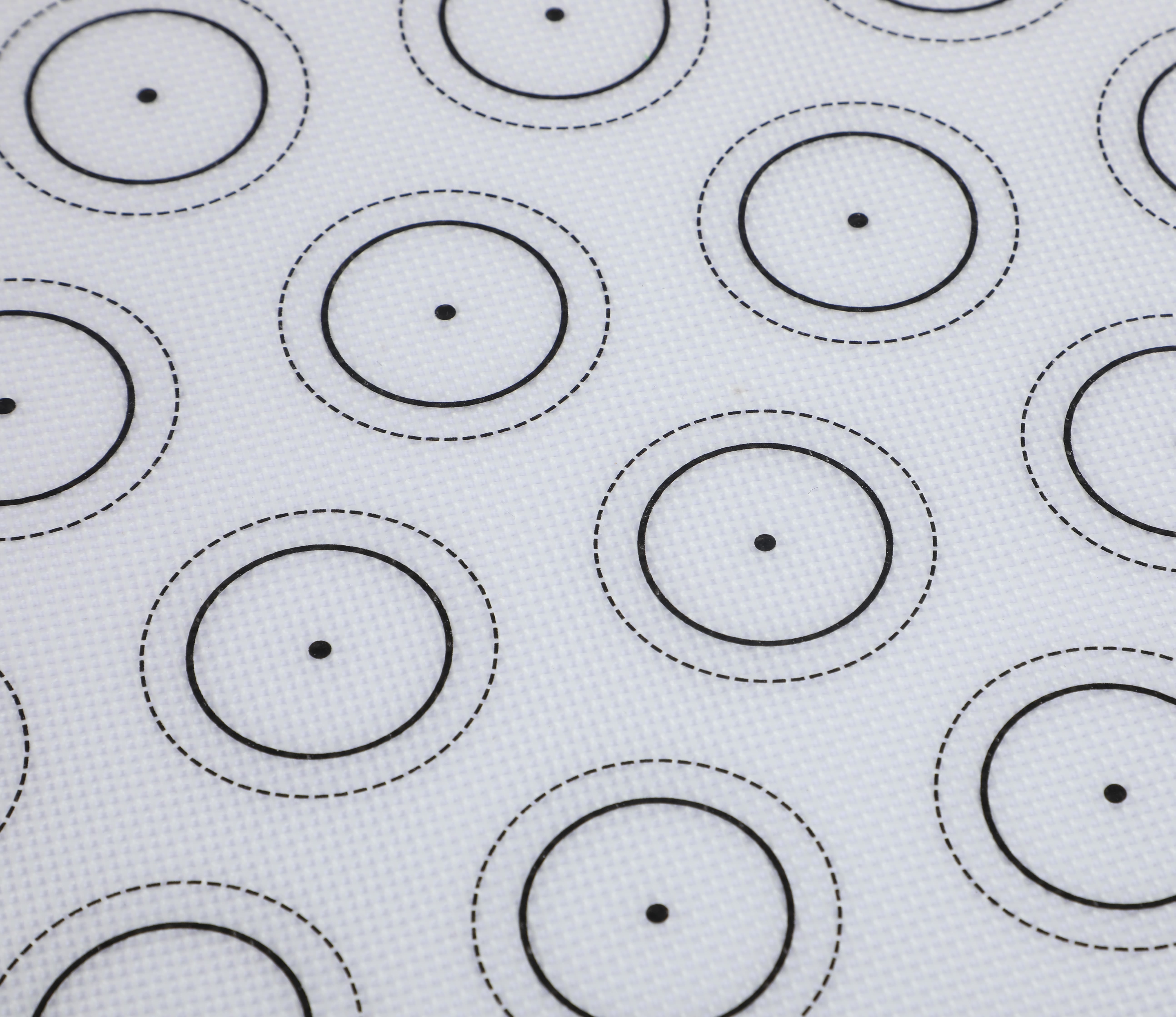 Multi-Color Precision Guide Silicone Baking Mats