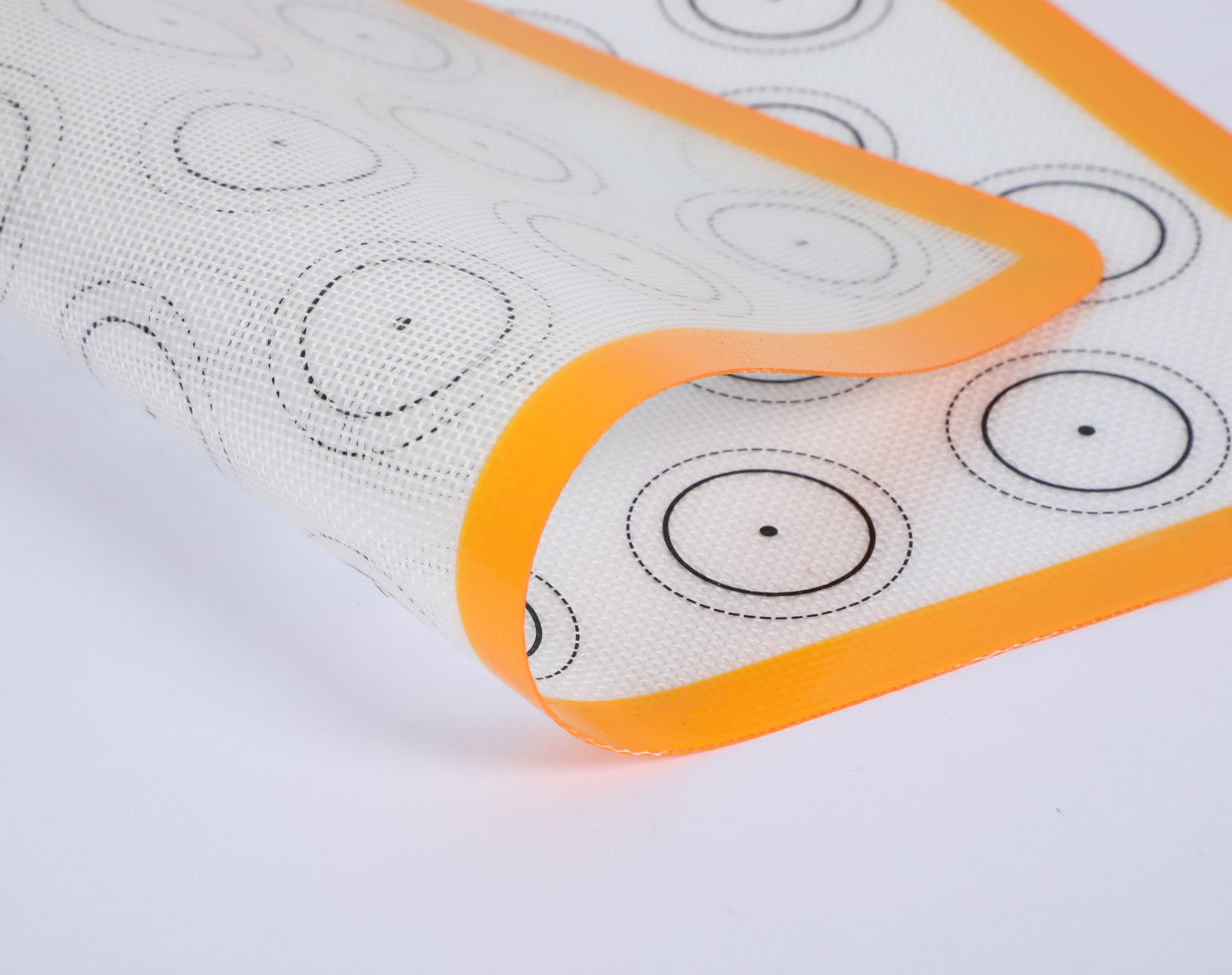 Multi-Color Precision Guide Silicone Baking Mats