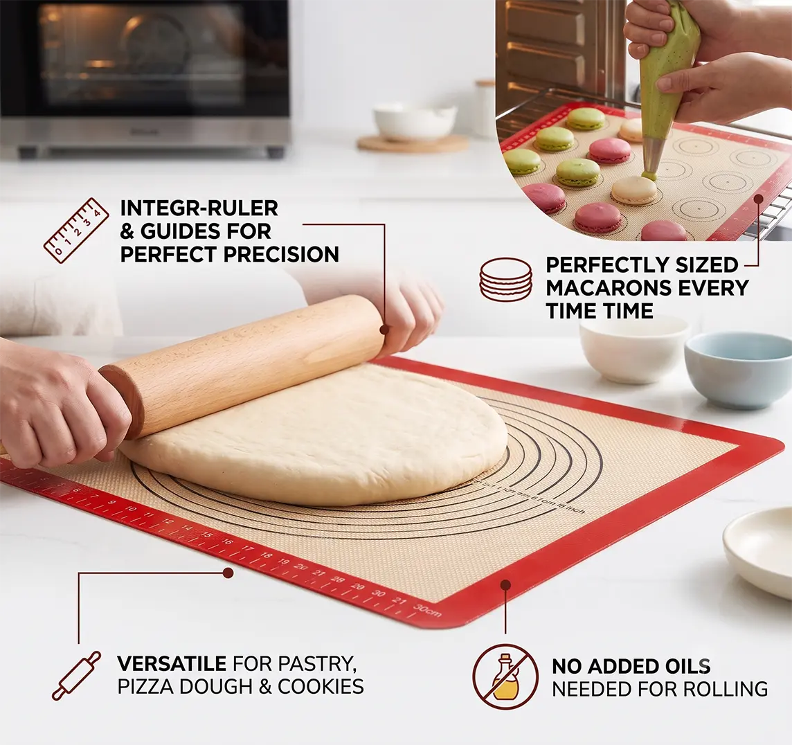 Premium Precision Silicone Baking Mats