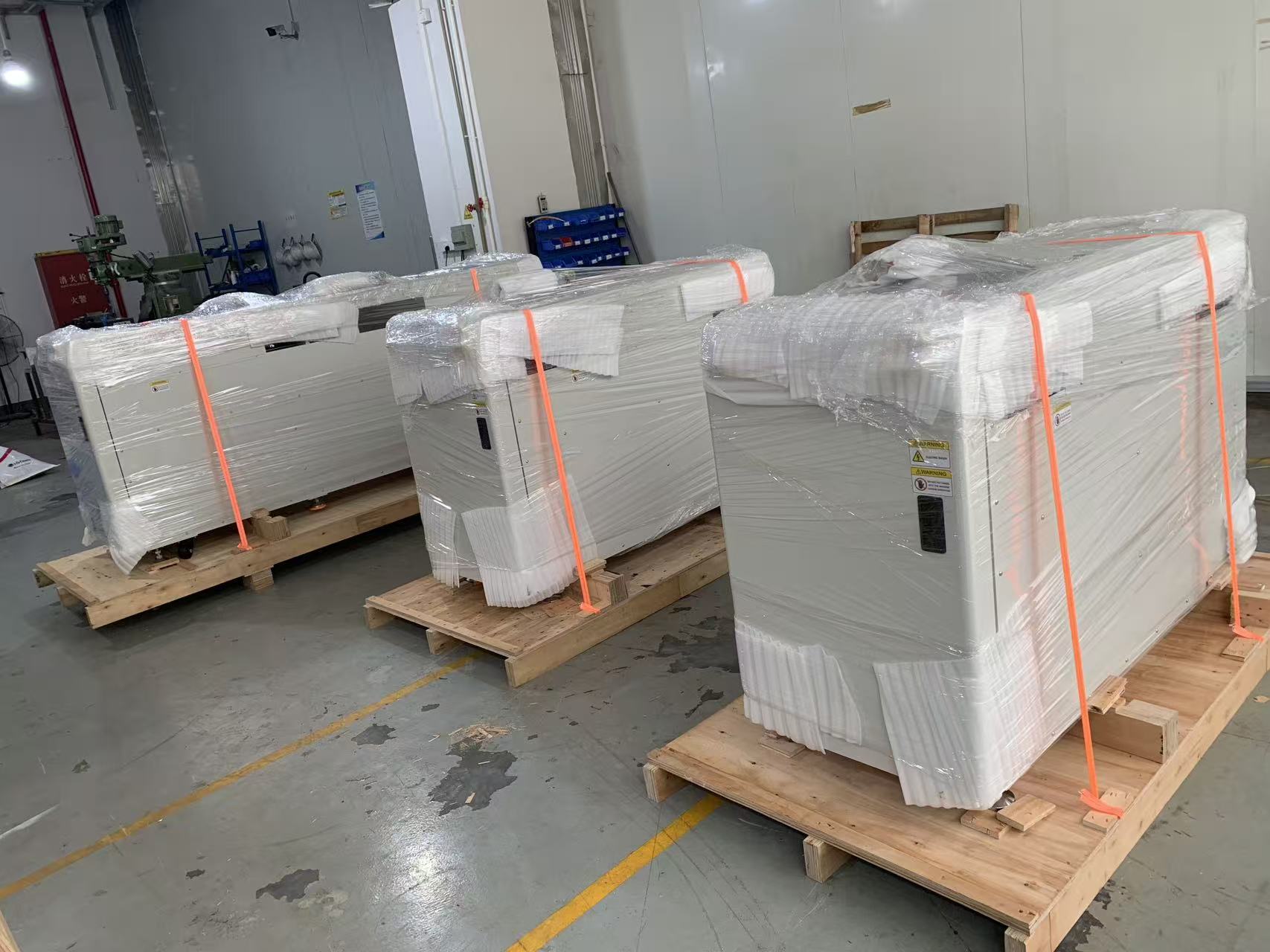 Huidia Dual-Cart Transfer Machines Complete Pre-Shipment Preparation, Ready for Dispatch to the United States