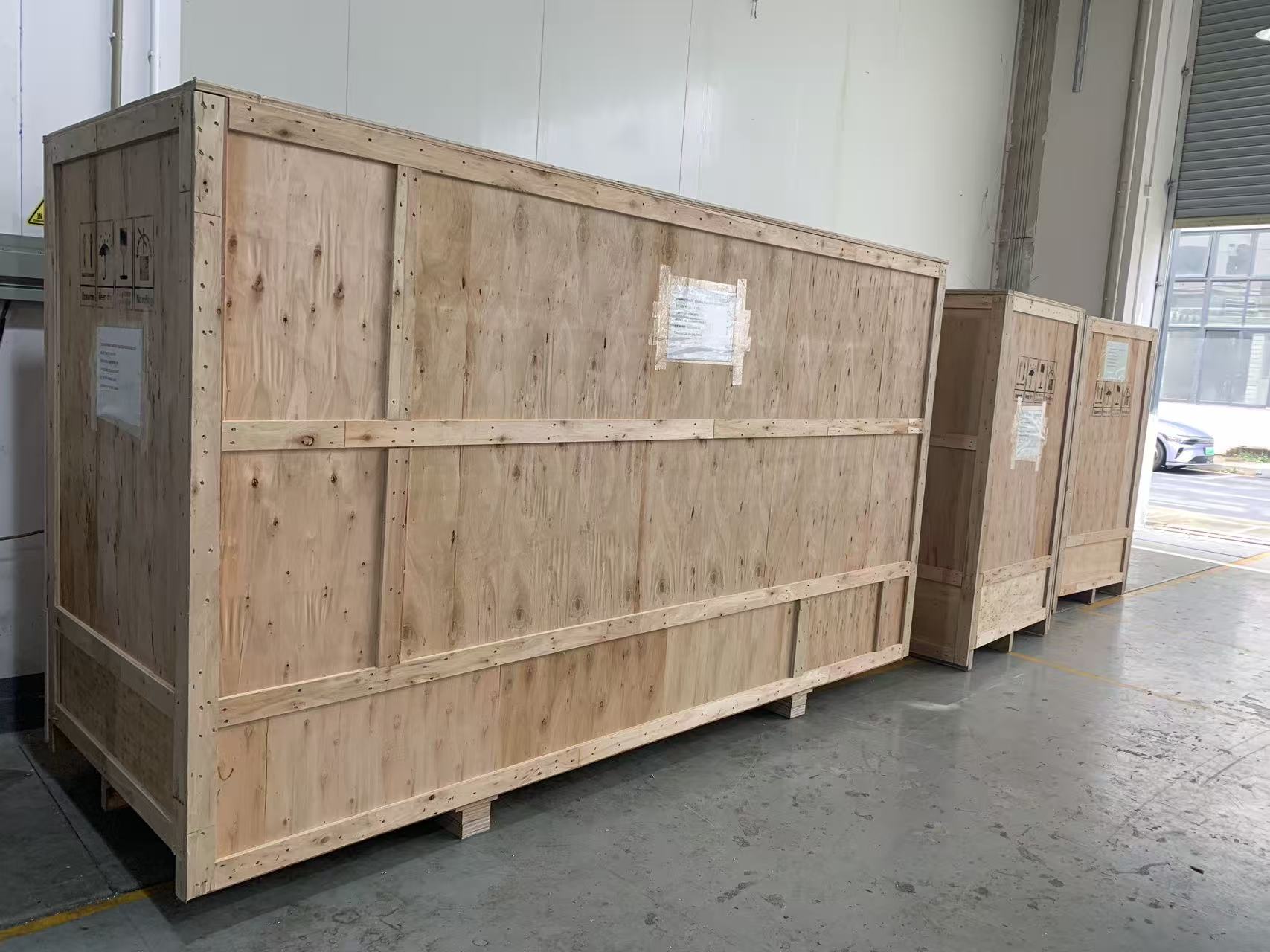 Huidia Dual-Cart Transfer Machines Complete Pre-Shipment Preparation, Ready for Dispatch to the United States