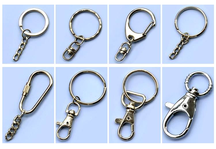 Custom Logo Hollow Out Cutting Shape Metal Key Chain