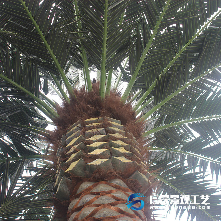 Artificial plastic Palm tree outdoor or indoor