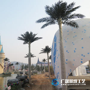 Artificial artificial date palm tree outdoor