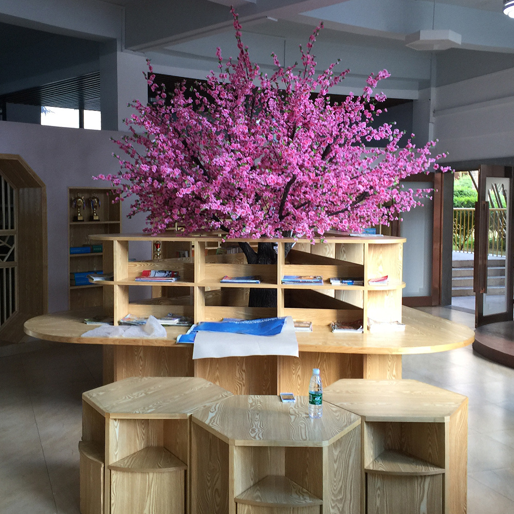 Height 3 meters Artificial Peach blossom Tree