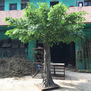 Изкуствено Banyan Tree за вътрешна и външна декорация фалшиво дърво