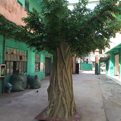 Artificial ficus banyan tree for shopping mall decorations