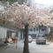 Big trunk artificial cherry blossom tree fake flower tree