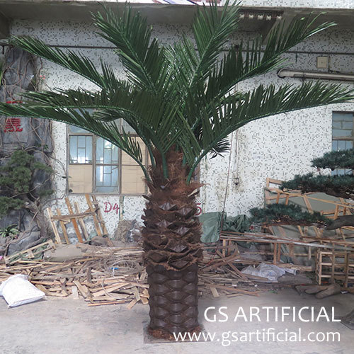 Artificial Palm Tree high quality fiberglass 3m date palm tree for indoor outdoor fake tree