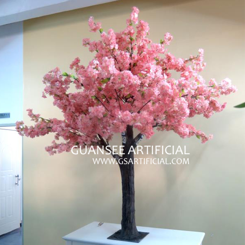 artificial cherry blossom tree pink centerpiece tree