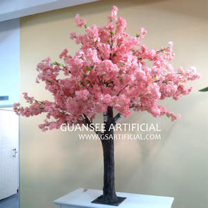 7 фута фалшиво дърво сакура за сватбен декор изкуствено дърво с черешов цвят розово централно дърво