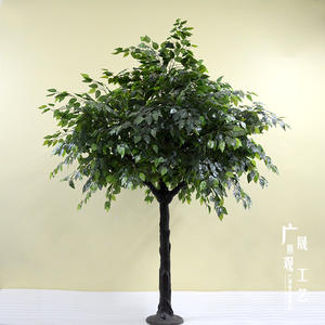 нов продукт реалистична декорация на изкуствено фикусово дърво фабричната цена