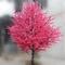 Height 3 m and width 2 m of pink artificial peach blossom tree