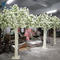 9ft White Fiber Glass Trunk Guangdong Simulation Sakura Plum Tree Artificial Indoor Cherry Blossom Tree For Wedding Decoration