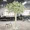 9ft White Fiber Glass Trunk Guangdong Simulation Sakura Plum Tree Artificial Indoor Cherry Blossom Tree For Wedding Decoration