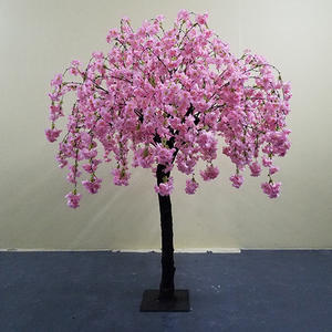 6-футова весільна центральна штучна вишнева рожева висить квітка