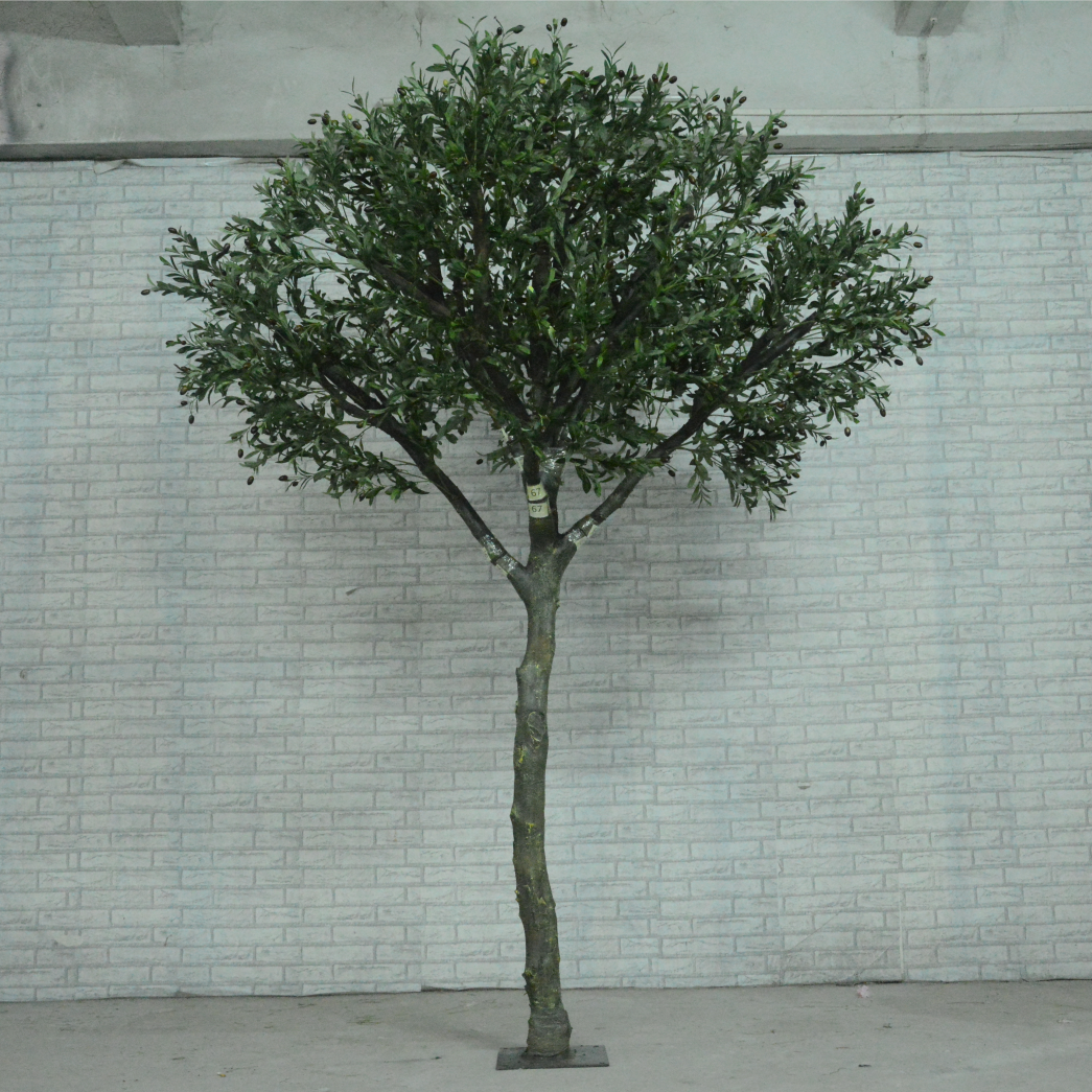3m high Customizable artificial olive tree for landscape decor