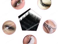 What are the types of eyelashes