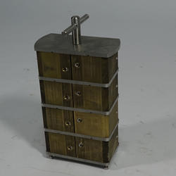 Moldes de cubos de cemento modelo HTD4112
