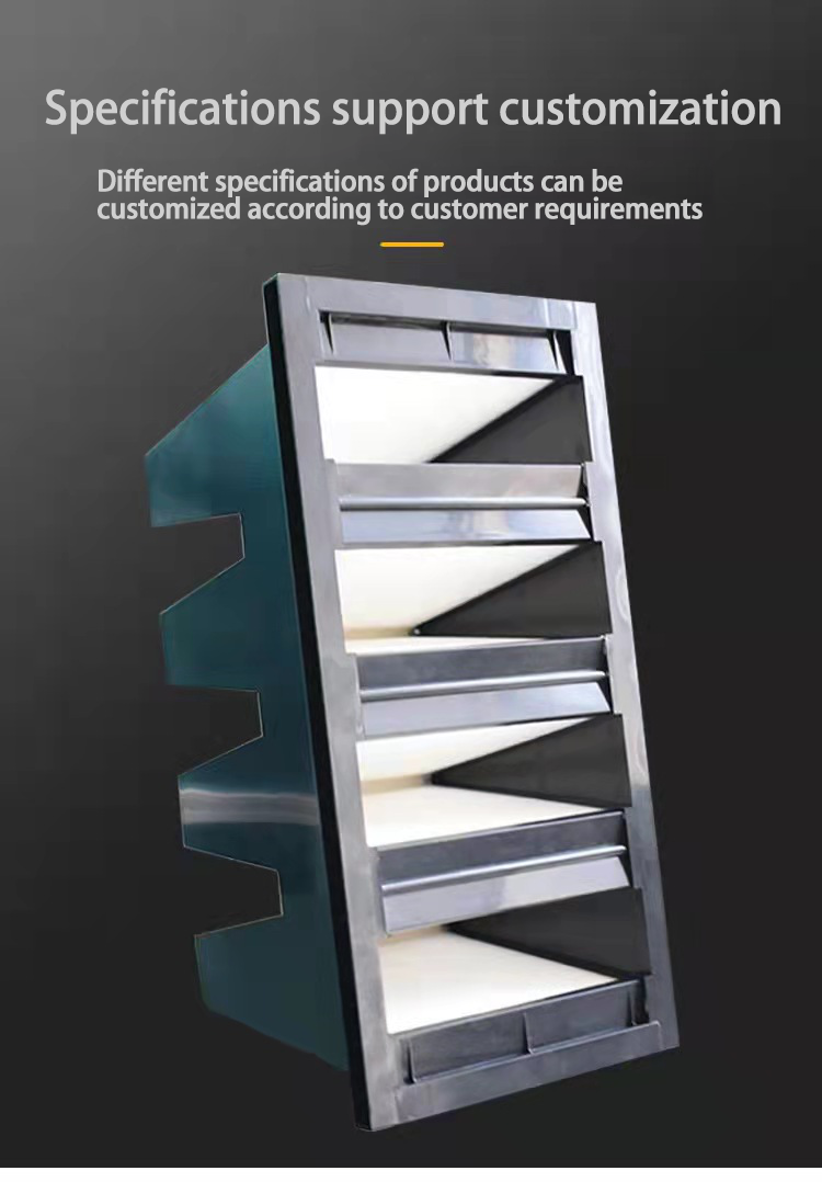 Combined high efficiency filter