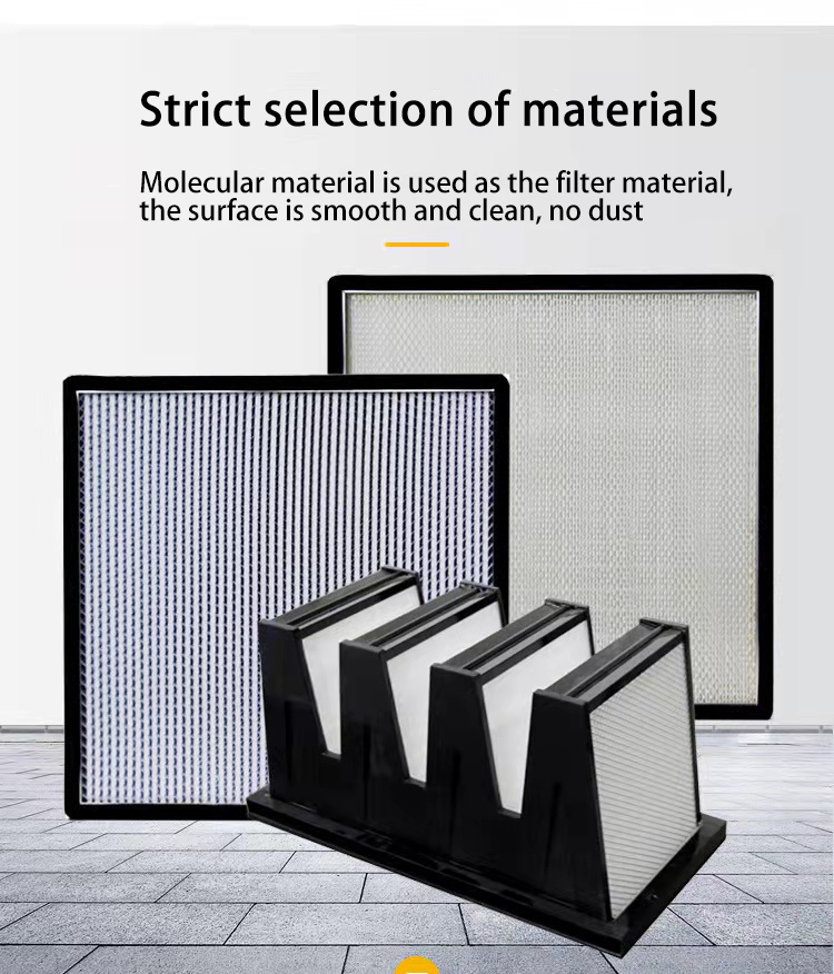 Combined high efficiency filter