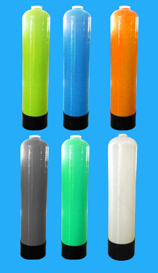 Colorful PE Liner Water Softening FRP Tank