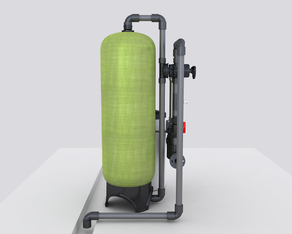 Industrial Equipment FRP Pressure Tank For Water Filter