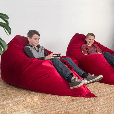 Premium Micro Suede Kids Bean Bag Chair Folds from Bean Bag to Bed