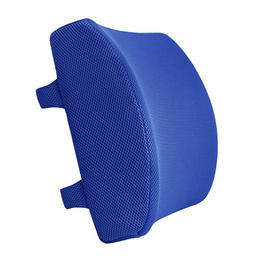 Мемориска пена за перница за поддршка на лумбалниот грб со 3D мрежести капак, избалансирана цврстина Дизајниран олеснување за болки во долниот дел на грбот - идеална перница за грб