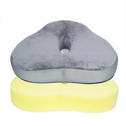 Amazon Hot Sell Memory Foam Seat Cushion Εργονομικό μαξιλάρι καρέκλας γραφείου για ανακούφιση από τον πόνο στην πλάτη κόκκυγα