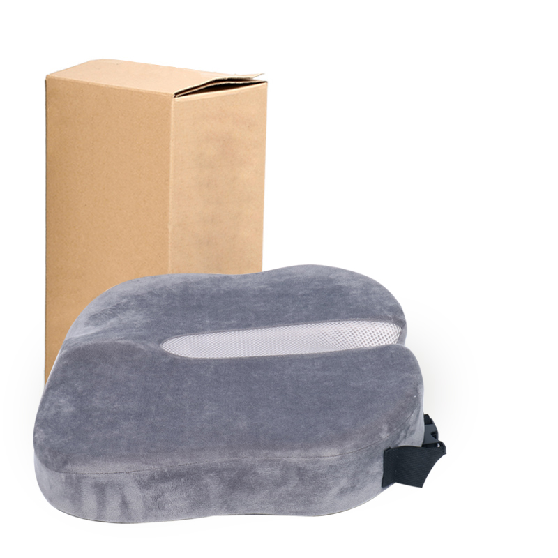Amazon Hot Sell Memory Foam Seat Cushion 등 미골 꼬리뼈 통증 완화를 위한 인체 공학적 사무실 의자 쿠션