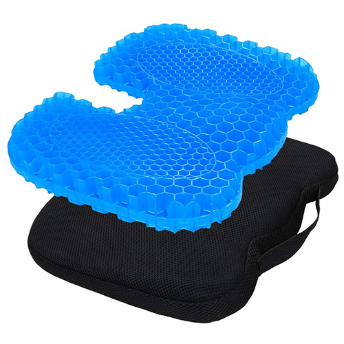 Amazon Hot Sells Луксозни възглавници Ергономично охлаждане Honeycomb Design Гел Охлаждащи възглавници за седалки Персонализирани възглавници за автомобилни седалки