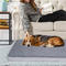 Amazon Hot Selling Comfort Memory Foam Dog Bed Luxury with Premium Lamb Wool