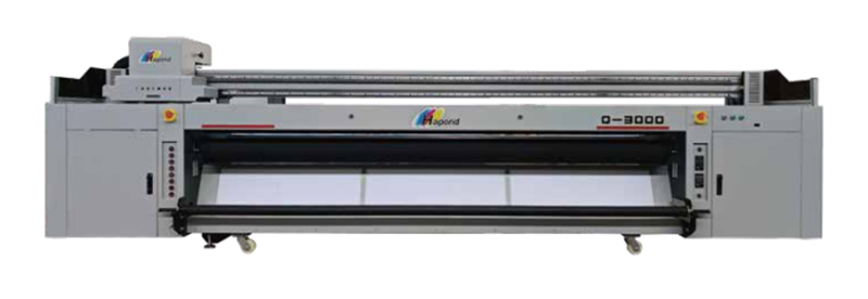 Single Row Print Head Roll To Roll UV Printer