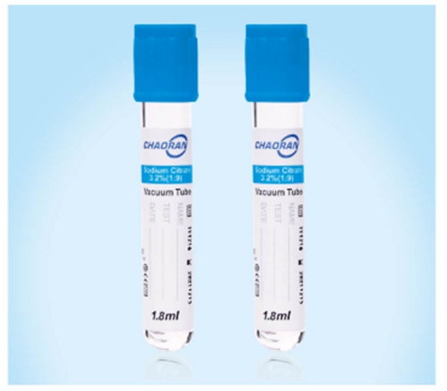 2ml Vacuum Blood Collection Tube Glass