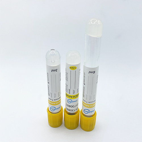 Disposable Yellow Cap Vacuum Gel+Clot Activator Tube