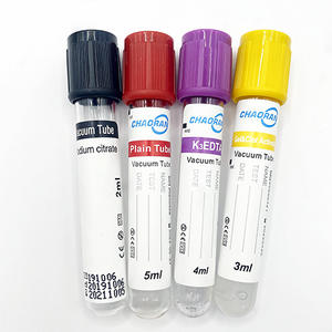 Disposable Red Cap Vacuum Blood Collection Tube Clot Activator Tube