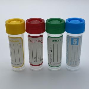 Disposable Yellow Cap Non Vacuum Gel+Clot Activator tube