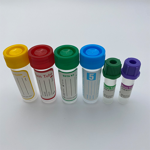 Single Use Yellow Cap Non Vacuum Glucose tube Sodium Fluoride and EDTA tube