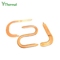 Copper Super Thin Heat Pipes Copper Curved Heat Pipe