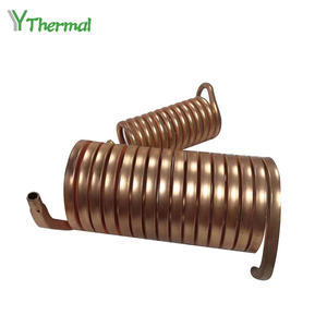 Tubo de enfriamiento de cobre de flexión líquidaTubo de enfriamiento de cobre de flexión líquida