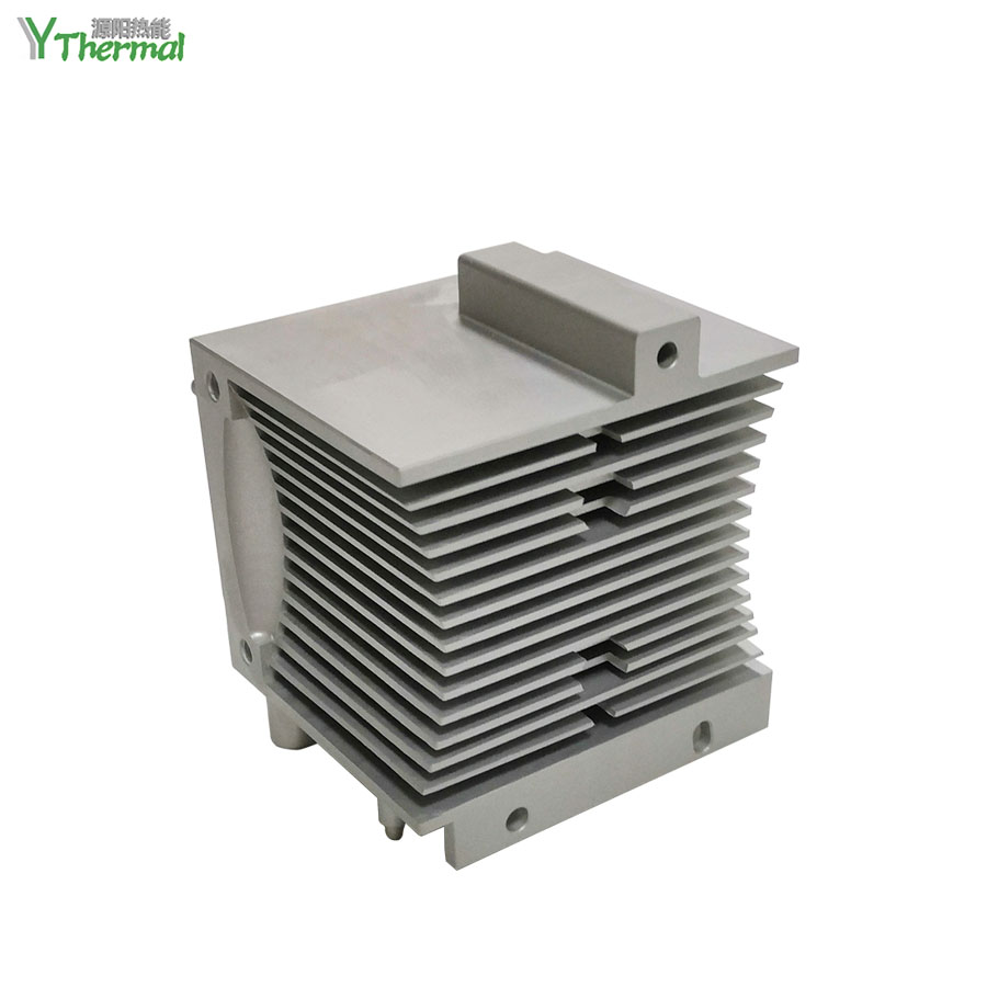Dissipateur thermique en aluminium à profil d'extrusion